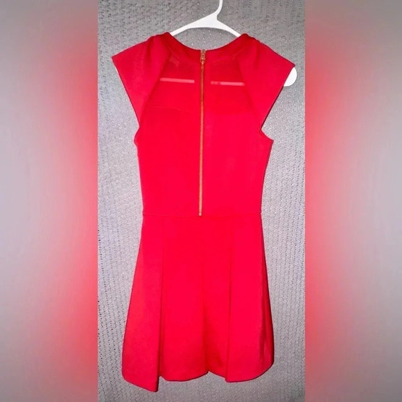 Ted Baker London Kipp Dress in Brick Red uk size 1 us 4 - Picture 7 of 14